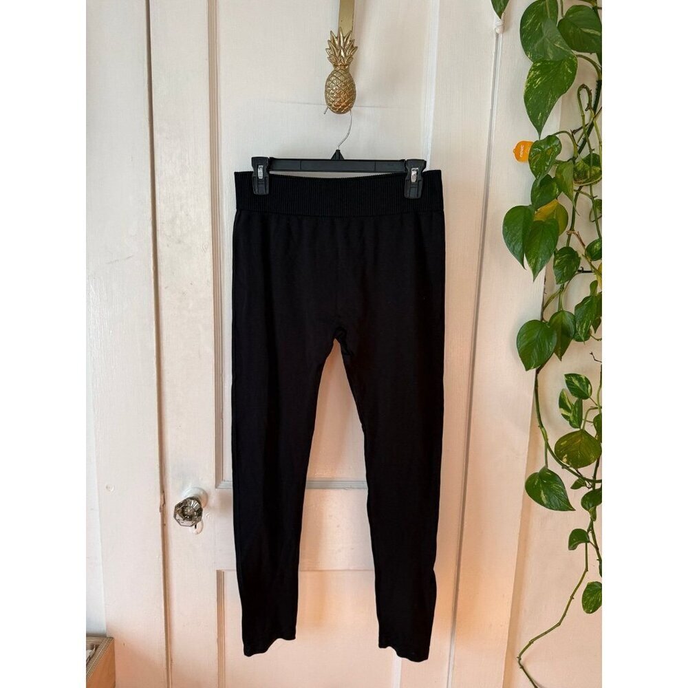 Faded glory women’s size large black leggings